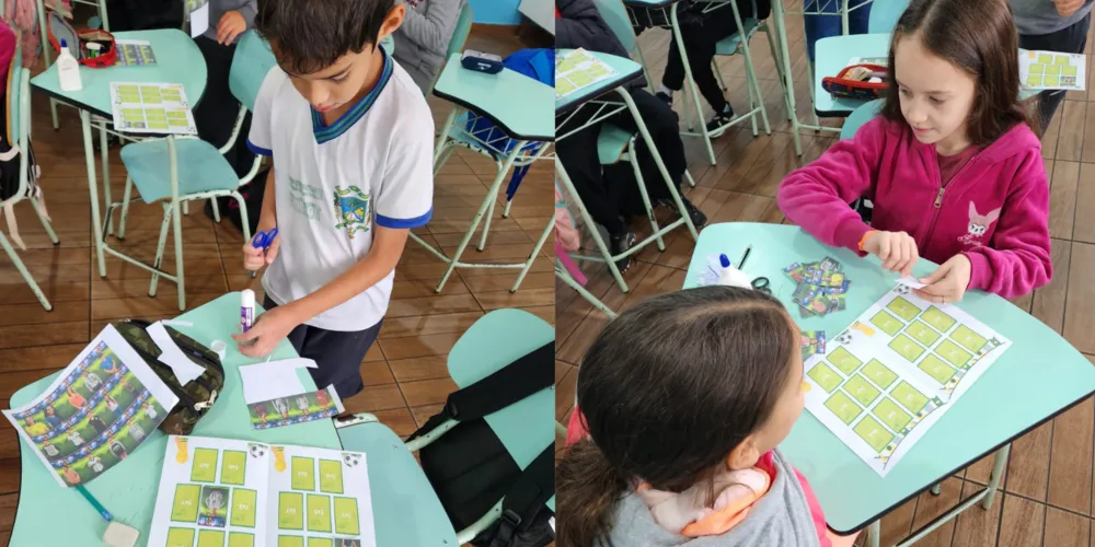 Educandos puderam unir diversão ao conhecimento em sala de aula