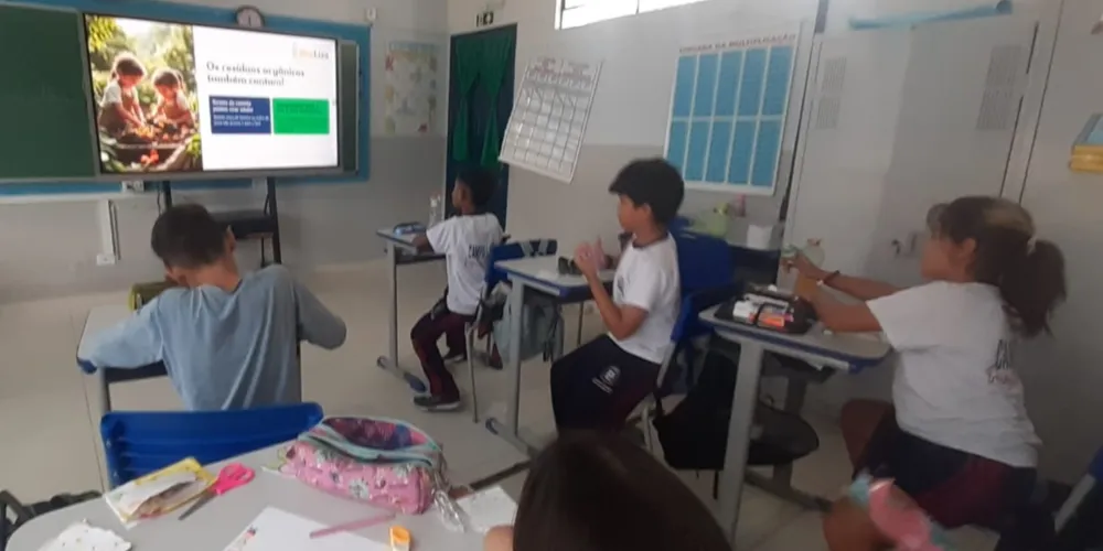 Conteúdo audiovisual deu 'start' na proposta realizadsa pelo estudantes