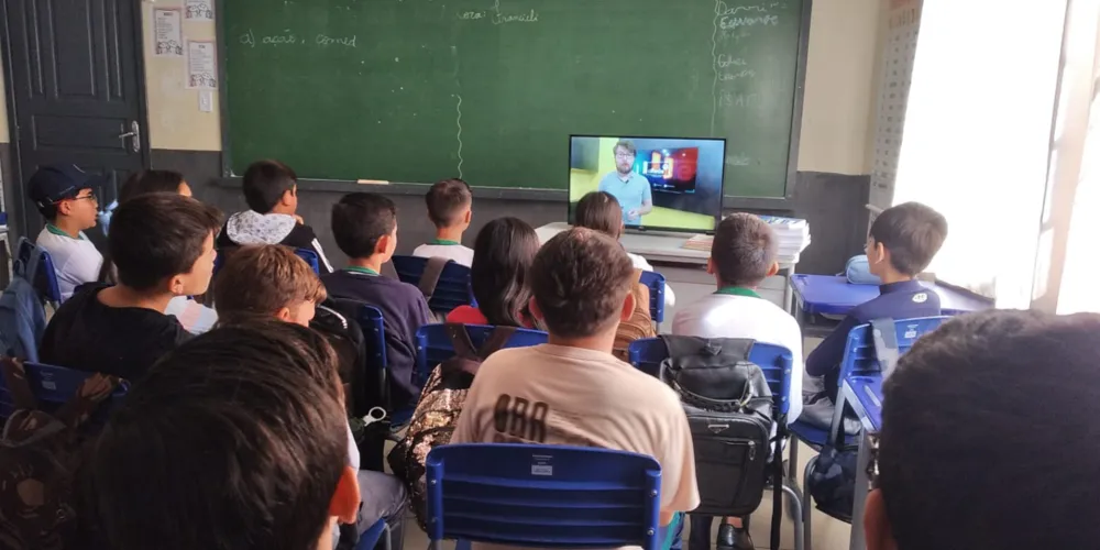 Estudantes puderam aprender com tópicos de grande relevância em sala