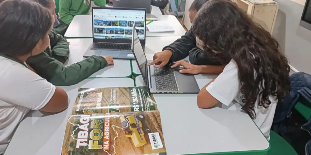 Do impresso ao digital, educandos puderam extrair ao máximo as potencialidades do assunto abordado