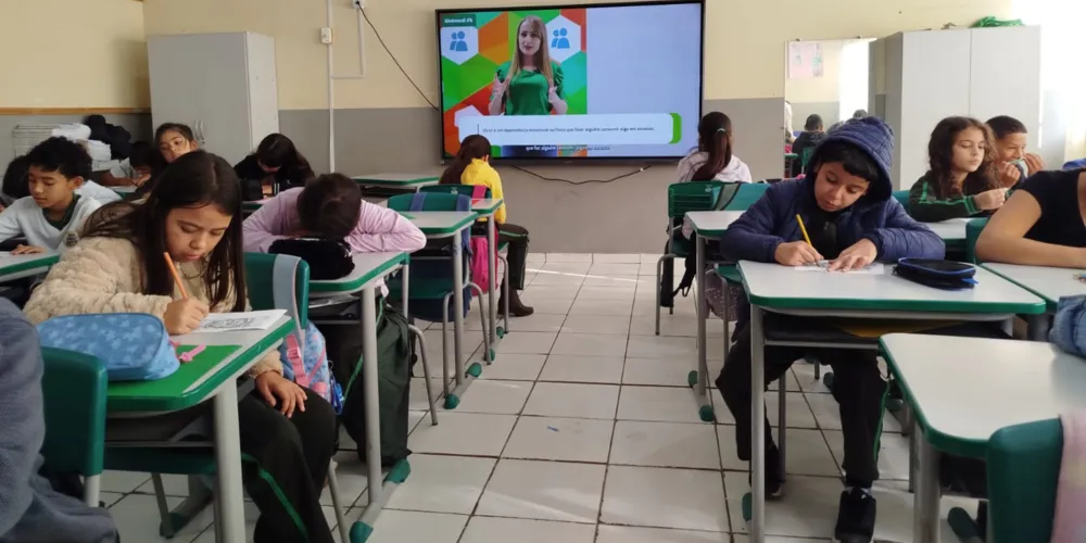 Conteúdo audiovisual levou a entendimento sobre importantes contextos junto aos alunos