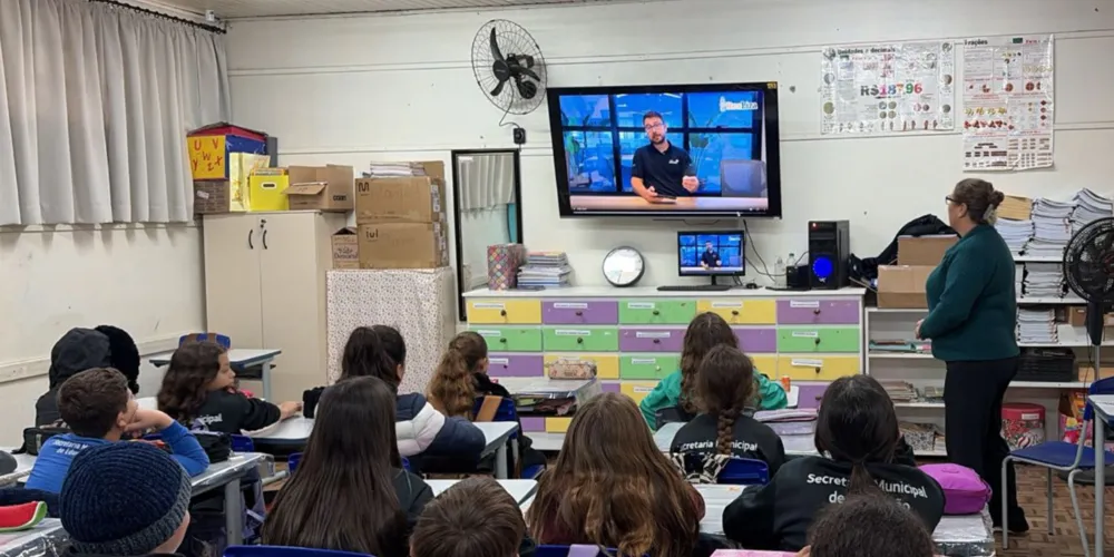 Conteúdo audiovisual levou importantes tópicos à sala de aula