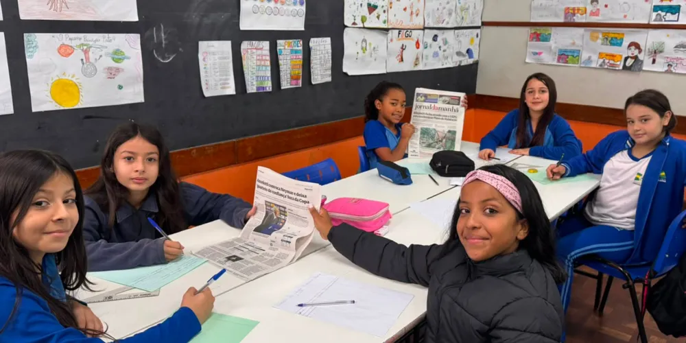 Estudantes puderam unir comunicação, esportes e noções matemáticas em sala