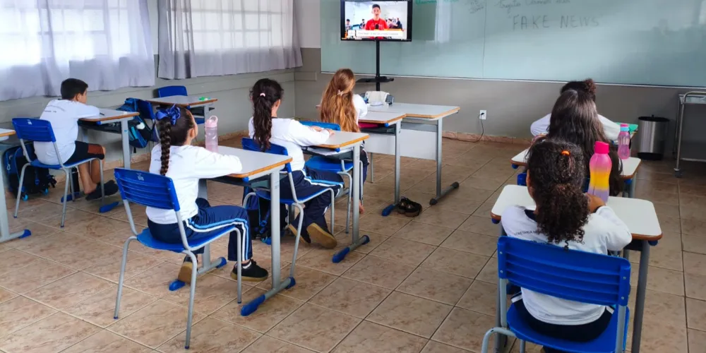 Conteúdo levou importantes informação à sala de aula