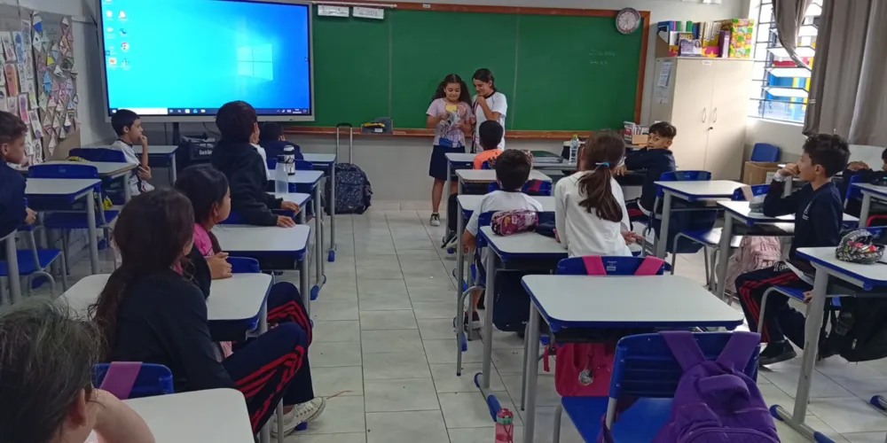 Estudantes puderam participar ativamente da proposta
