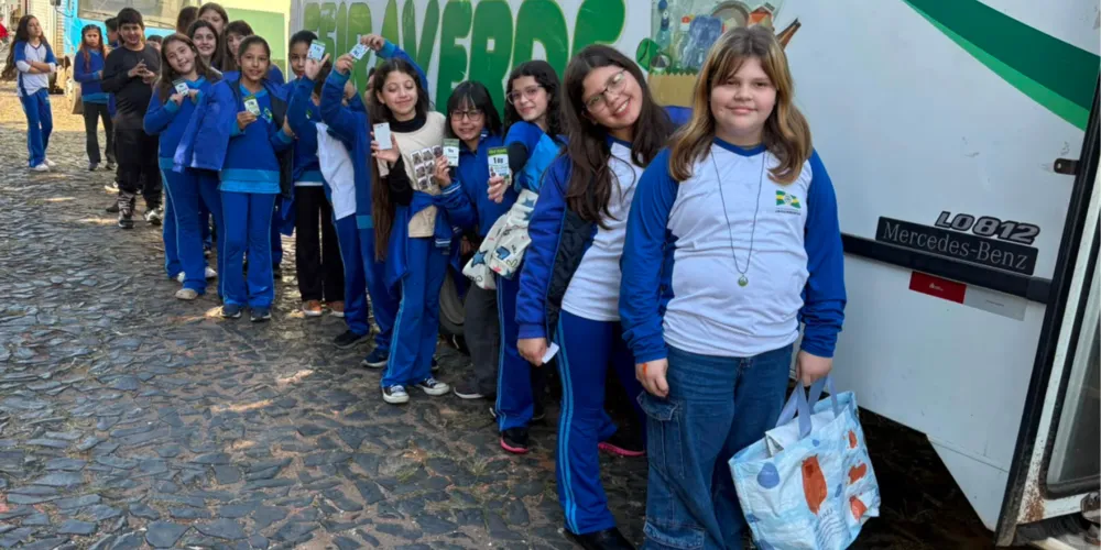 Educandos puderam usufruir ao máximo da temática ambiental