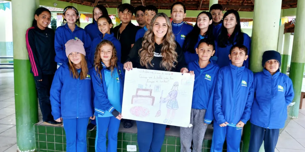 Educandos puderam colocar no papel suas impressões e aprendizados