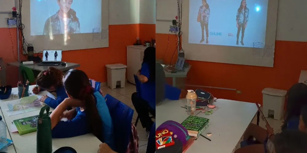 Recursos audiovisuais auxiliaram em sala de aula