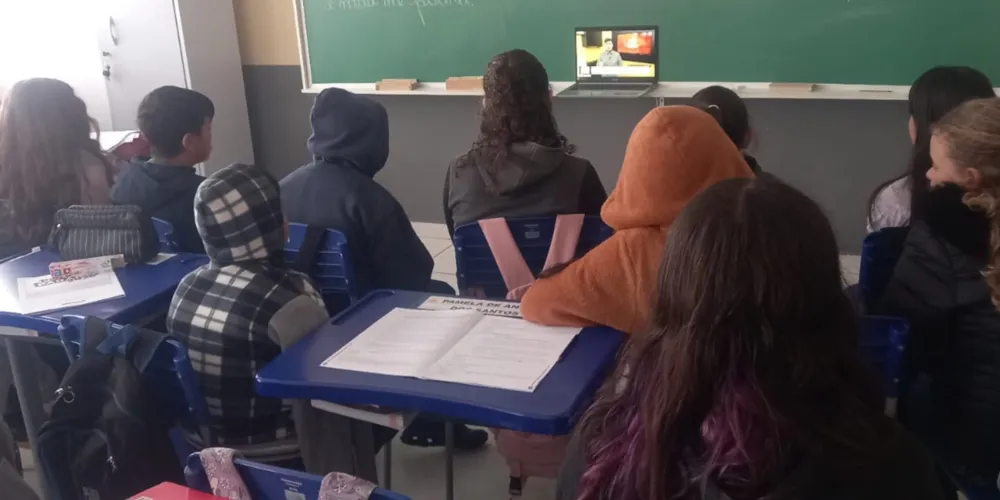 Conteúdo audiovisual contribuiu de forma efetiva em sala
