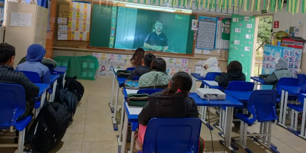 Estudantes puderam imergir em conceitos sustentáveis com materiais audiovisuais