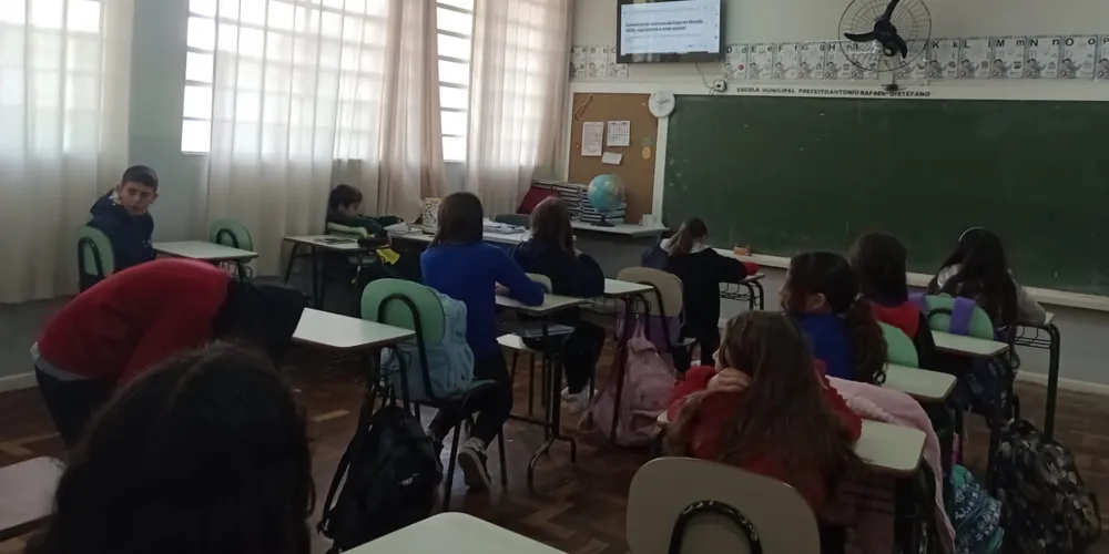 Estudantes puderam compreender mais da competição com a matéria do Portal aRede