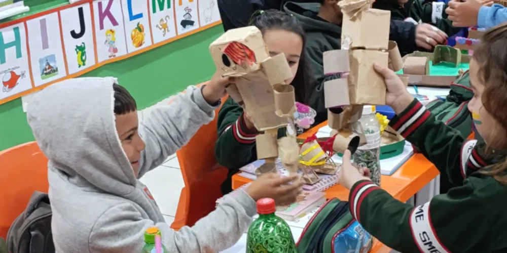 Estudantes puderam ser atores e protagonistas de ampla proposta ambiental