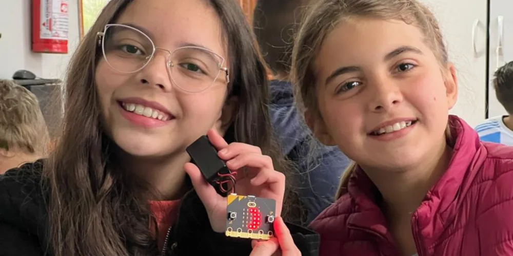 Estudantes puderam explorar amplas questões em sala de aula