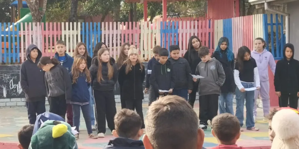 Educandos foram protagonistas de ampla proposta
