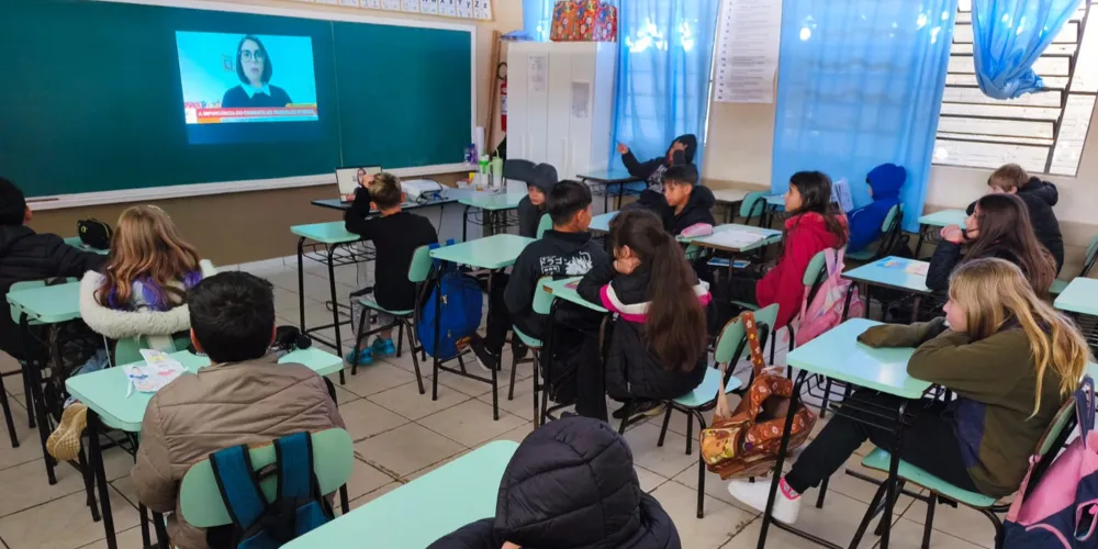 Conteúdo do projeto foi base para amplo trabalho dentro e fora da sala de aula