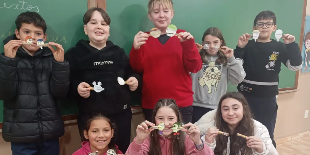 Estudantes foram protagonista da ampla proposta em sala de aula