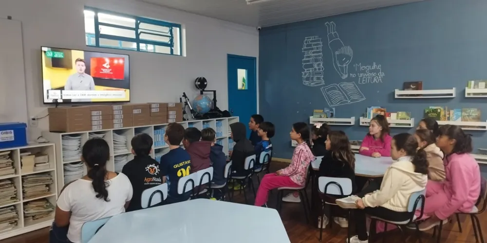 Produção do projeto e instituto foi a base para série de ações da turma