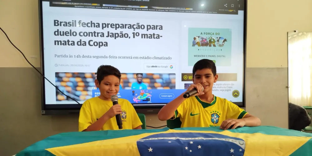 Estudantes puderam imergir no jornalismo e na própria competição