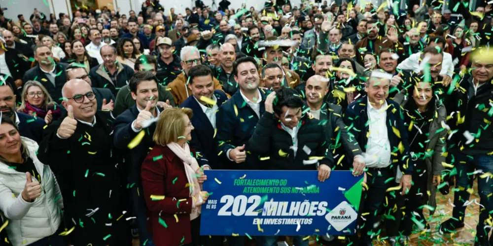 Solenidade foi realizada no Palácio Iguaçu
