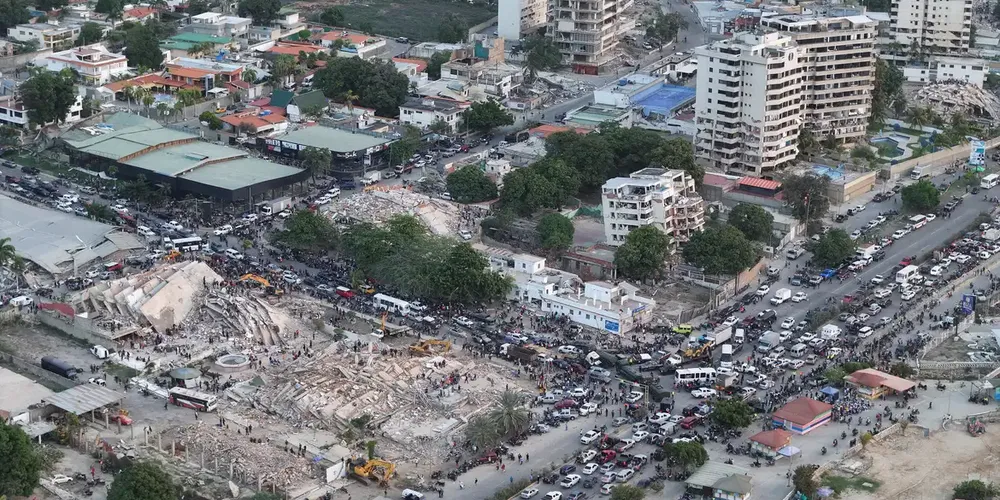 As áreas mais afetadas foram La Guaíra e Caracas