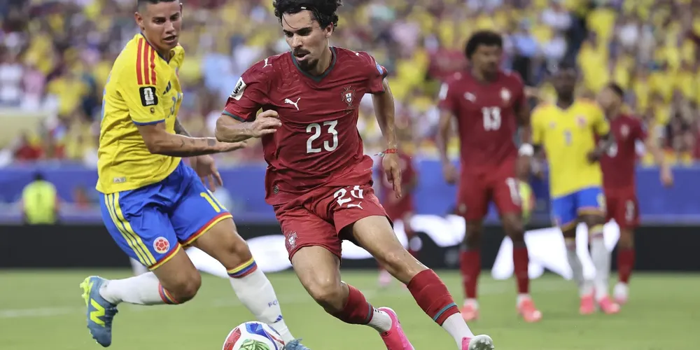 A Colômbia confirmou a liderança do Grupo K da Copa do Mundo de 2026 ao empatar em 0 a 0 com Portugal, nesta sexta-feira (26), no Hard Rock Stadium, em Miami