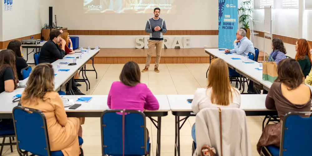 Krishna Aum Faria falou sobre a importância desse projeto piloto, voltado ao empreendedorismo feminino