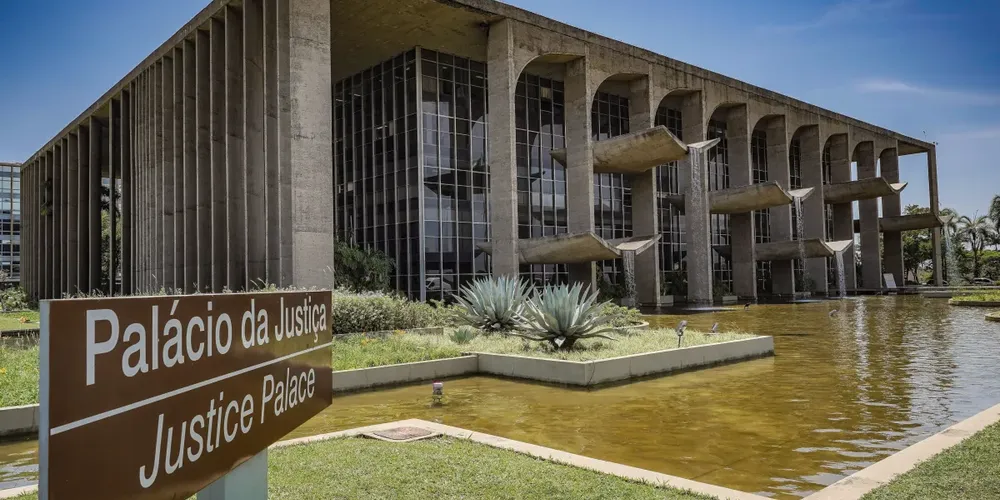 Prédio do Palácio da Justiça, na Esplanada dos MInistérios em Brasília