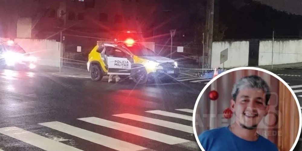 O acidente fatal envolveu uma motocicleta e um caminhão baú no cruzamento das ruas Antônio Cândido Cavalin e Lino Esculápio