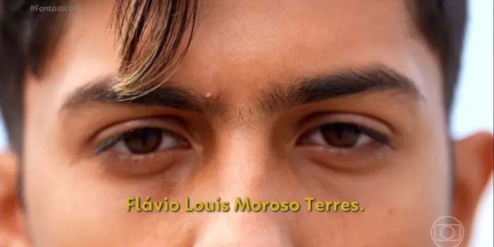 História de Flávio foi tema de uma reportagem no Fantástico neste domingo (8)