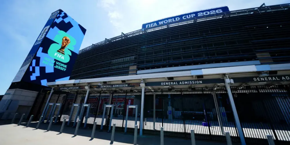 A Fifa organizou um evento de contagem regressiva com shows simultâneos em três cidades