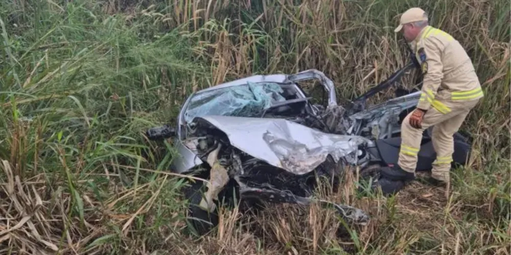A vítima morreu no local