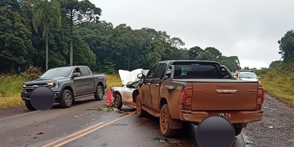 Motorista que sofreu ferimentos foi encaminhado à UPA de Turvo