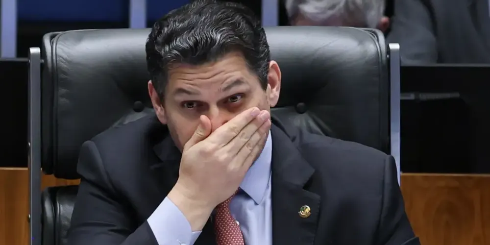 O presidente do Senado Federal, Davi Alcolumbre (União-AP)
