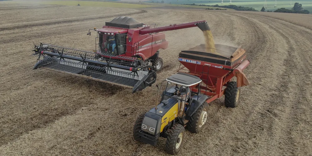 Os dados encaminhados pelo núcleo de Ponta Grossa indicam produtividade média de 4.312 kg/ha na soja