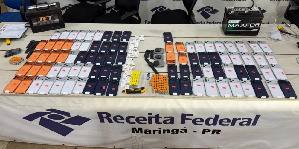 As mercadorias apreendidas foram avaliadas em mais de R$ 600 mil, ao todo