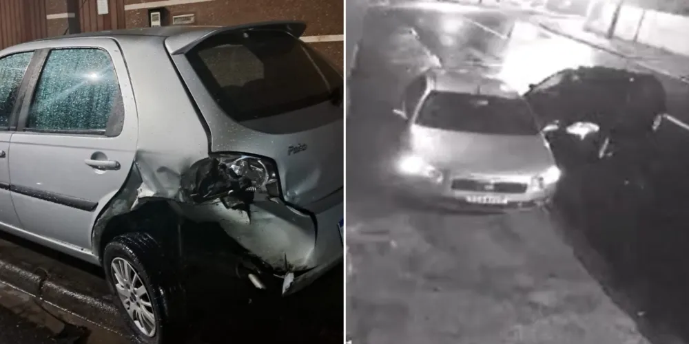 Colisão foi registrada na Rua Rio Grande do Sul, no bairro Órfãs