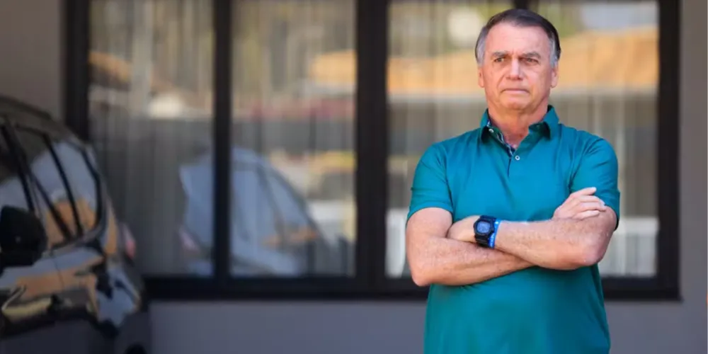O ex-presidente do Brasil, Jair Bolsonaro (PL)