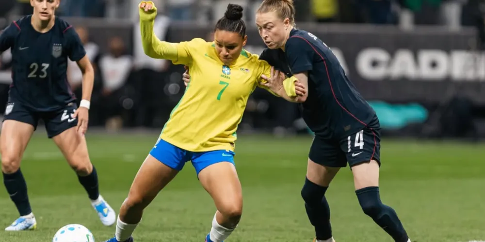 O amistoso faz parte da preparação da Seleção Brasileira para a Copa do Mundo Feminina de 2027
