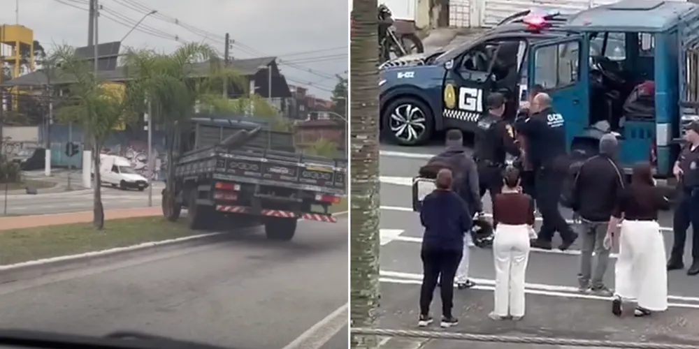 Motorista apresentou resistência na abordagem