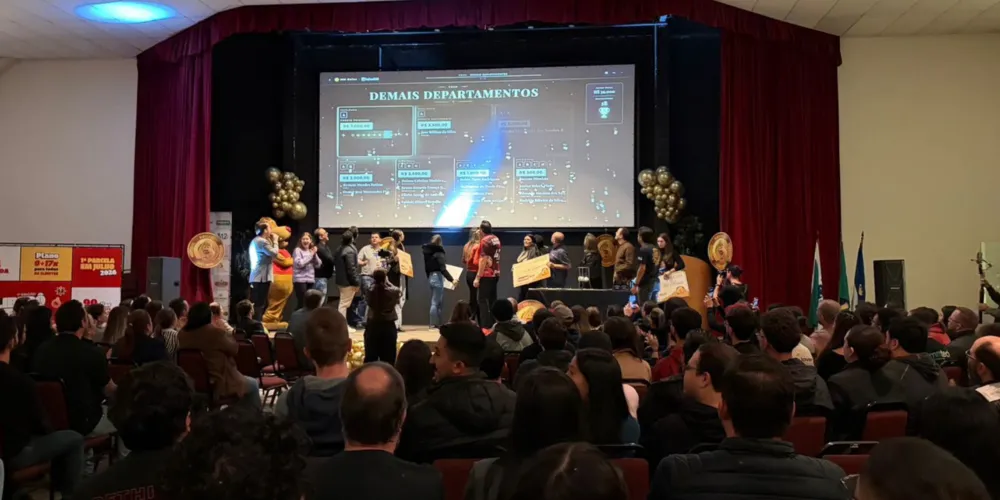 Evento foi realizado nesta sexta em Ponta Grossa