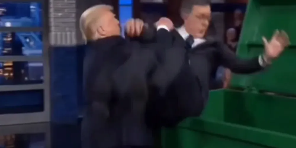 A publicação foi feita nas redes sociais do presidente um dia após a exibição do último episódio do talk show