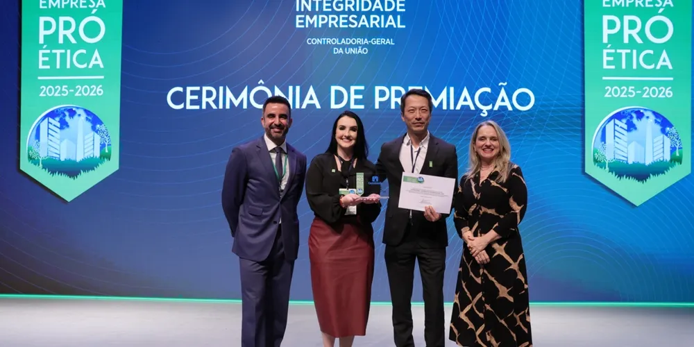 Conquista marca o pioneirismo da instituição como a primeira cooperativa do agronegócio a obter o reconhecimento nacional da CGU e Instituto Ethos