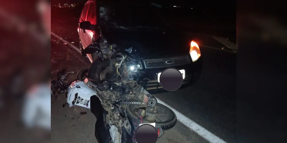 O motorista do carro não ficou ferido