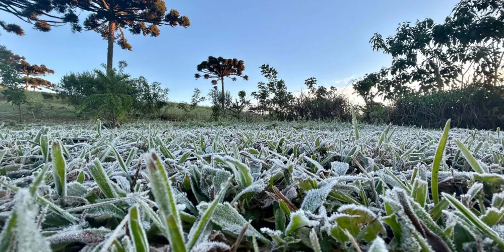 Segunda-feira foi o dia mais frio de 2026 até o momento