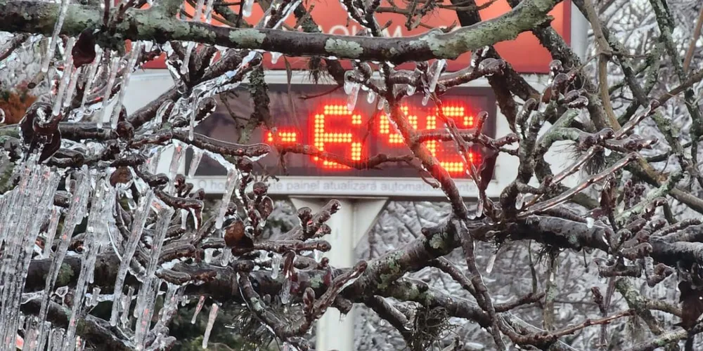Temperaturas vão despencar no Sul do Brasil a partir do fim de semana