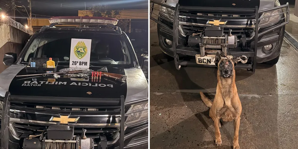 Diante dos fatos, o homem foi preso e encaminhado à Delegacia de Polícia
