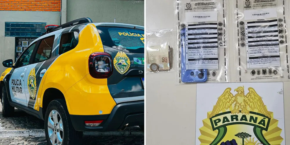 O homem foi preso e o adolescente apreendido