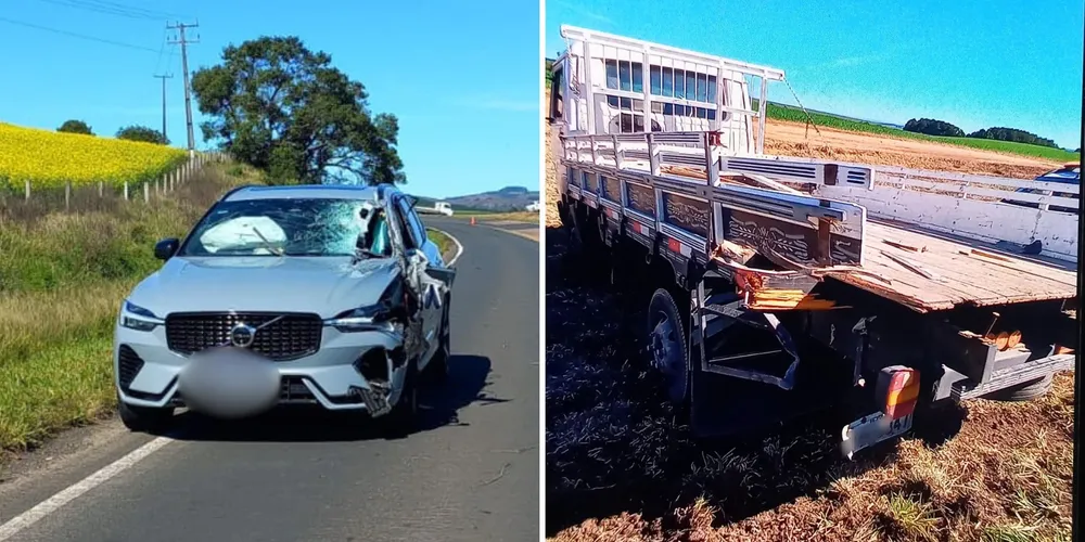 Veículos trafegavam em sentido contrário