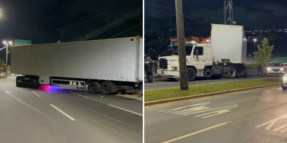 Apesar do transtorno, nenhuma pessoa ficou ferida e o veículo foi retirado do local
