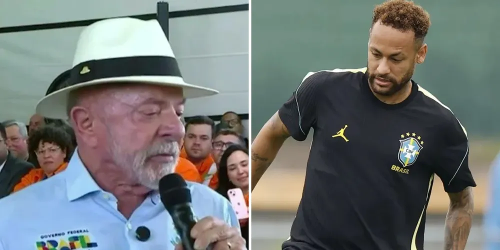 Lula ironiza situação de Neymar